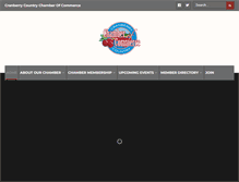 Tablet Screenshot of cranberrycountry.org